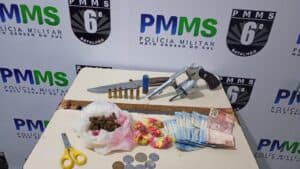 Arsenal e Crime: PM Apreende Revólver com Numeração Raspada e Prende Suspeito no Centro América