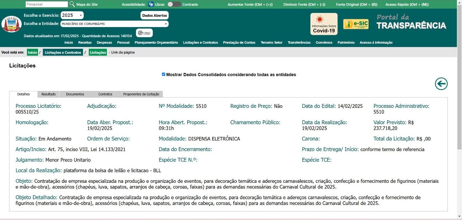 Carnaval ou Calamidade Pública? R$ 237 Mil para Decoração de Carnaval