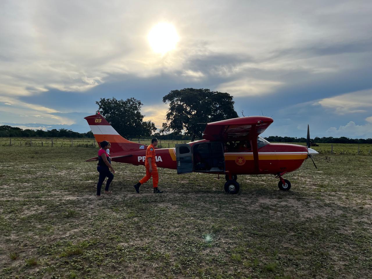 resgate aéreo