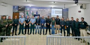 Polícia Militar, Polícia Civil e autoridades discutem implantação de Polo de Divisas em Coxim para fortalecer a segurança regional