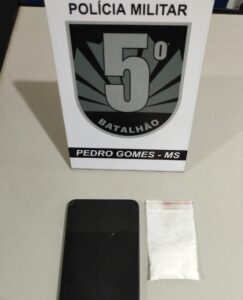 Polícia Militar e Polícia Civil prendem homem é preso por tráfico de drogas durante Operação Caminhos Seguros em Pedro Gomes