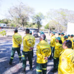 Prefeito visita base do Prevfogo e destaca importância da brigada na proteção do Pantanal
