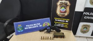 Em menos de duas horas após o crime, Polícias Civil e Militar prendem autor de tentativa de homicídio em Rio Brilhante – Polícia Civil MS