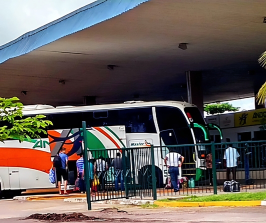 Passageiros em Corumbá