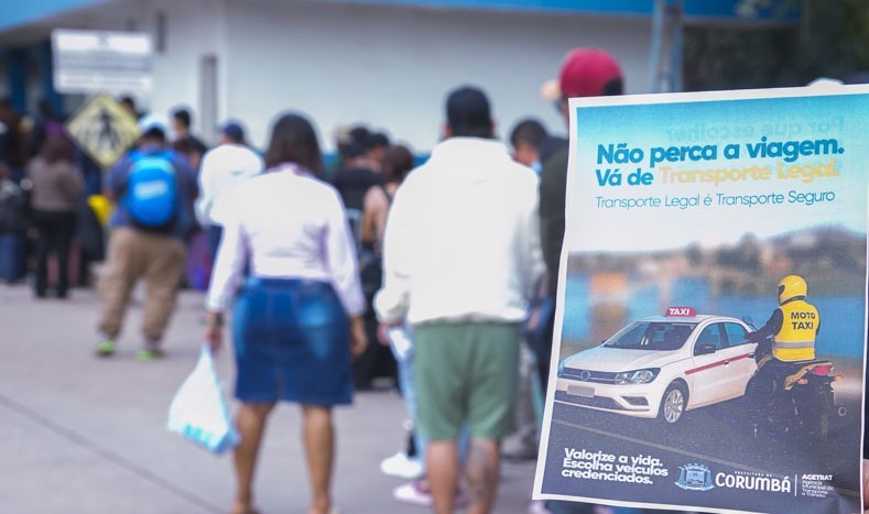 Prefeitura lança campanha para uso do transporte legalizado e combater clandestinidade