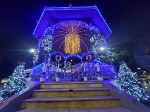 Jardim de Natal abre em 12 de dezembro com atrações culturais e chegada do Papai Noel