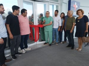 Prefeito participa da inauguração da recepção da Santa Casa de Corumbá