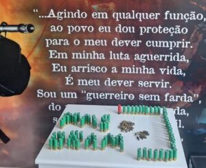 Polícia Civil cumpre mandado de de busca e apreensão na casa de investigado por violência doméstica e apreende diversas munições em Campo Grande