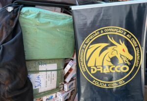 Policiais civis apreendem veículo com mercadorias ilícitas durante fiscalização em avenida de Campo Grande – Polícia Civil MS