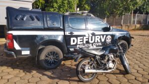 Polícia Civil apreende motocicleta adulterada no Bairro Vila Fernanda, em Campo Grande – Polícia Civil MS
