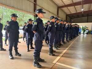 Polícia Militar e Prefeitura realizam formatura do Patrulha Mirim em Sonora