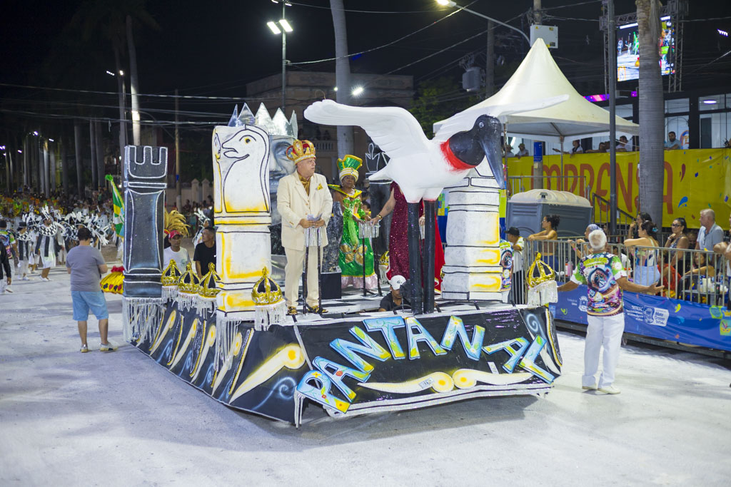 Carnaval de Corumbá: Acadêmicos do Pantanal Encanta com Enredo sobre Jogos e Vida