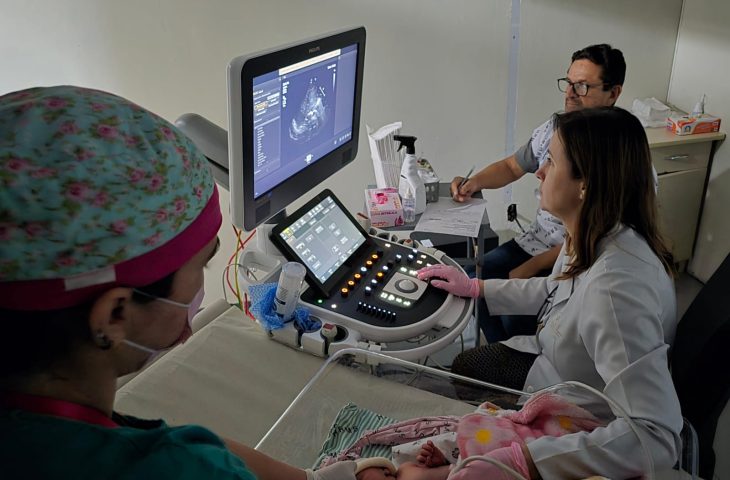 Hospital Regional de MS Inova com Novo Equipamento de Ecocardiograma