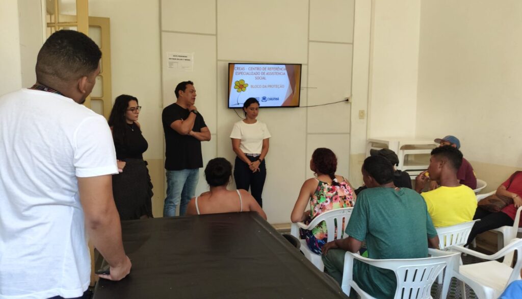 Palestra na Casa do Migrante aborda proteção de crianças e adolescentes