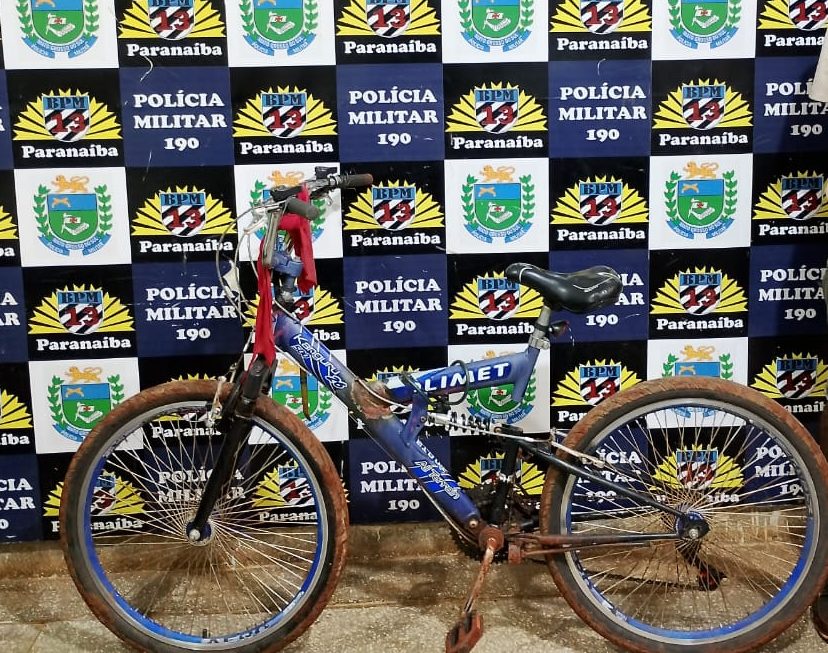 Polícia Militar de Paranaíba Recupera Bicicleta Furtada em Ação Rápida