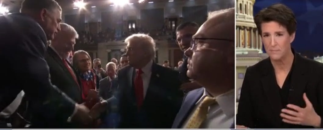 Rachel Maddow Desmascara Falsidades em Discurso de Trump 1 Rachel Maddow Desmascara Falsidades em Discurso de Trump