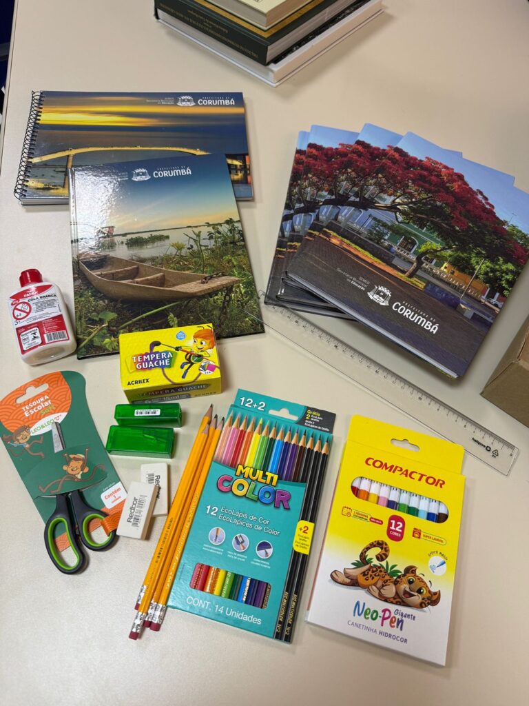 Corumbá dá início à distribuição de kits escolares para a rede municipal de ensino