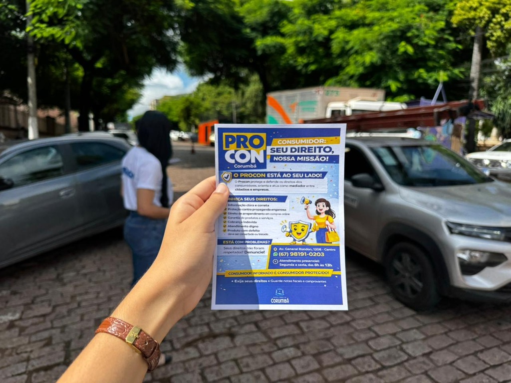 Corumbá celebra a Semana do Consumidor com ações educativas e atendimento especial