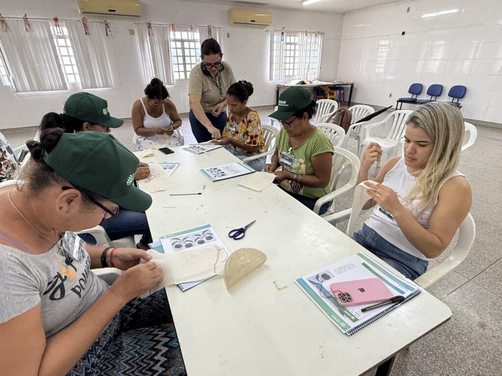 Curso de Bordado em Ponto Cruz em Corumbá: Uma Iniciativa para Empoderar Famílias