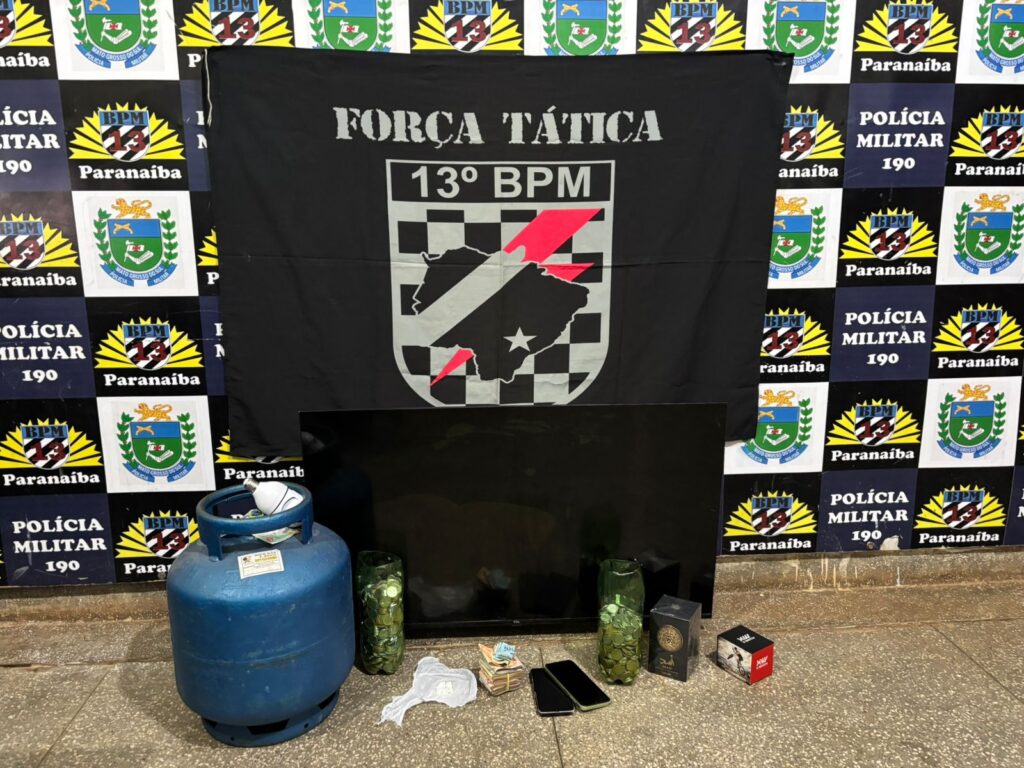 Polícia Militar de Paranaíba Efetua Prisões por Tráfico de Drogas e Posse de Munições