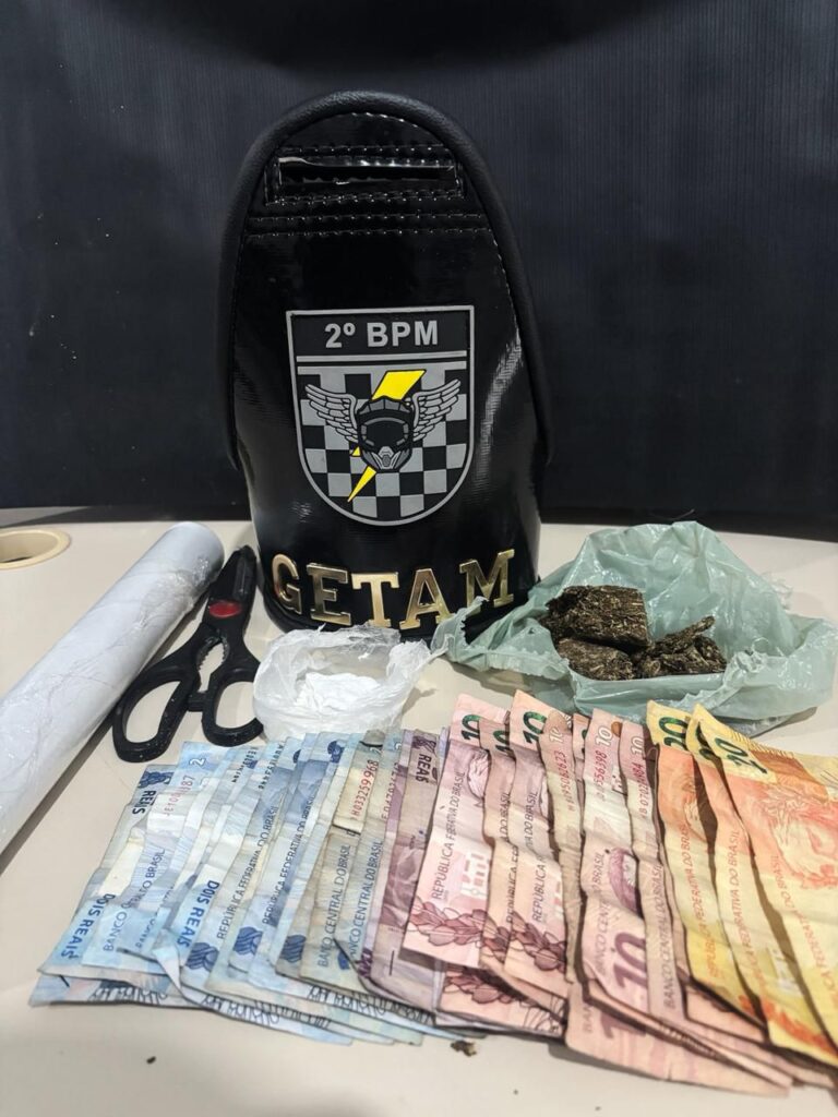 Polícia Militar de Três Lagoas efetua prisão por tráfico de drogas durante operação