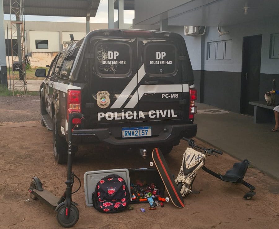 Polícia Civil de Iguatemi Elucida Furto em Residência e Identifica Suspeitos